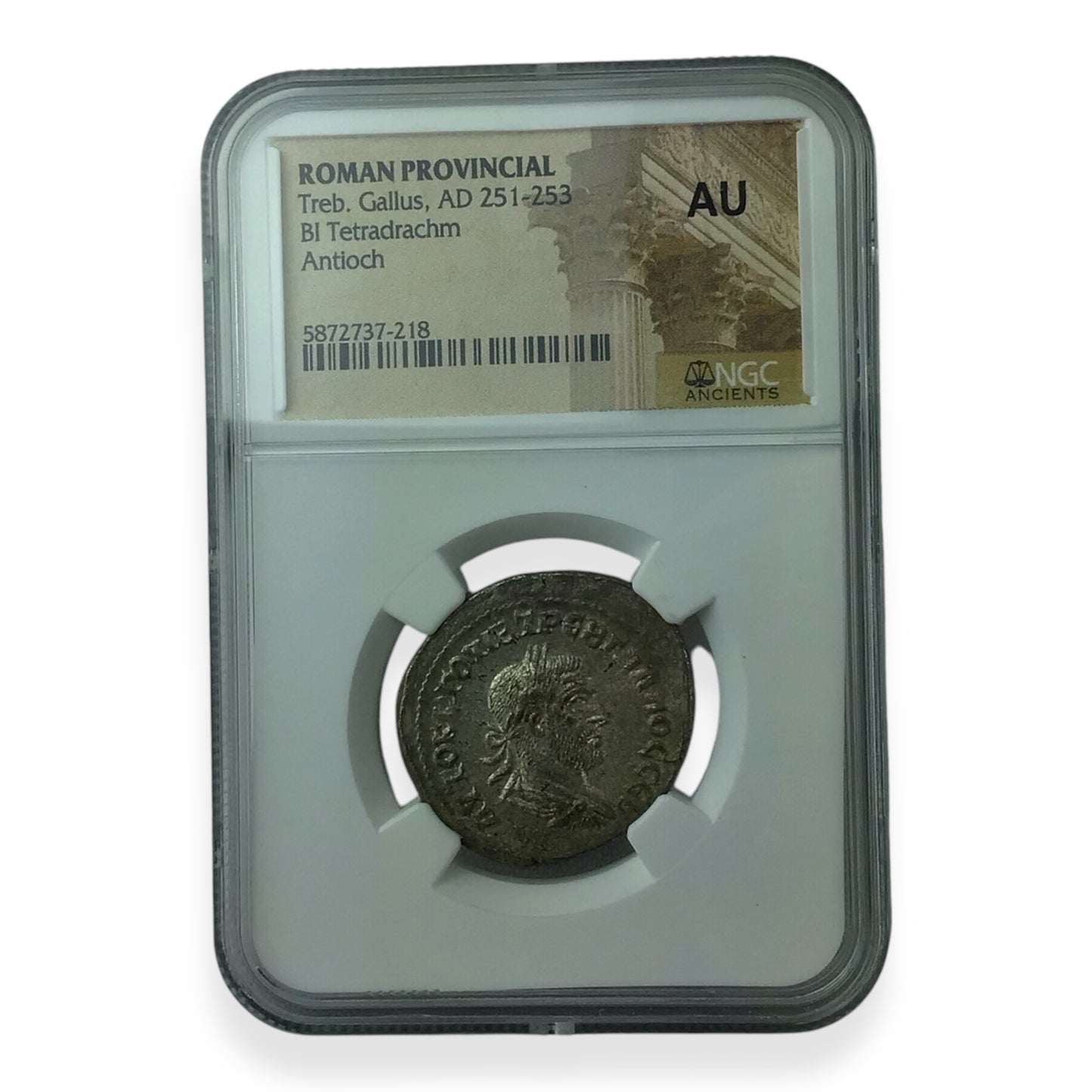 Roman Provincial BI Tetradrachm Trebonianus Gallus AU 251–253 AD