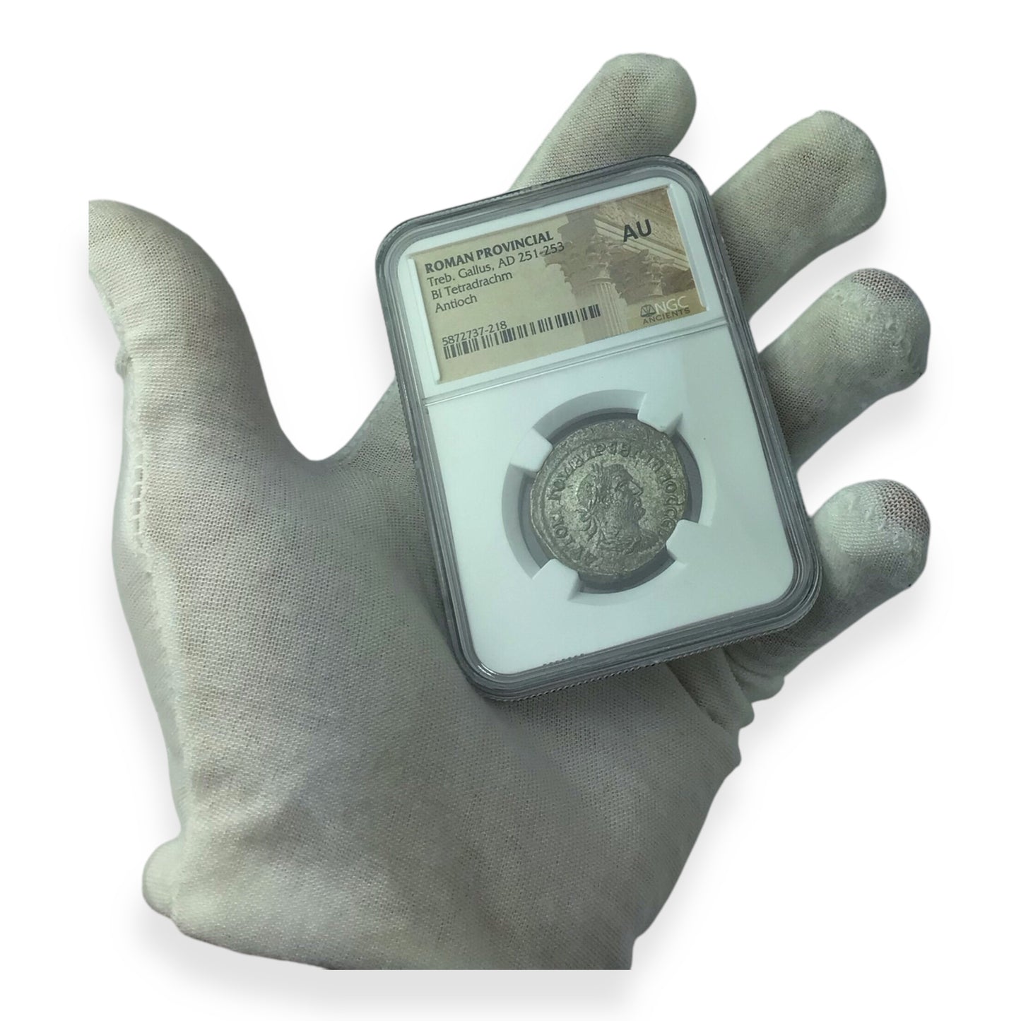 Roman Provincial BI Tetradrachm Trebonianus Gallus AU 251–253 AD