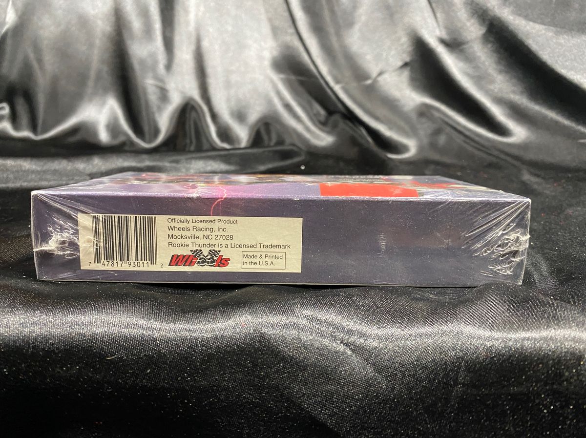 Rookie Thunder Wheels Stock Car Racing Cards Box NIB