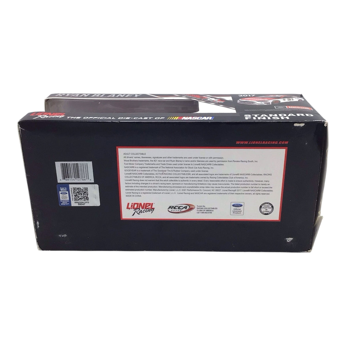 Ryan Blaney #21 2017 Ford Fusion NASCAR Diecast Model