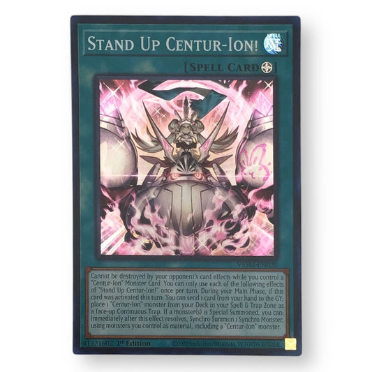 STAND UP Centur-Ioni VASM-EN020 1st Edition Spell Card Yu-Gi-Oh!