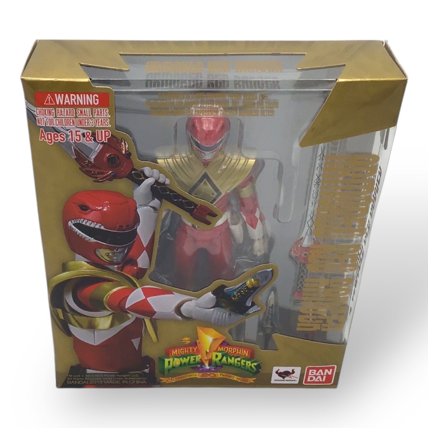 S.H. Figuarts MMPR Armored Red Ranger Jason Bandai Action Figure