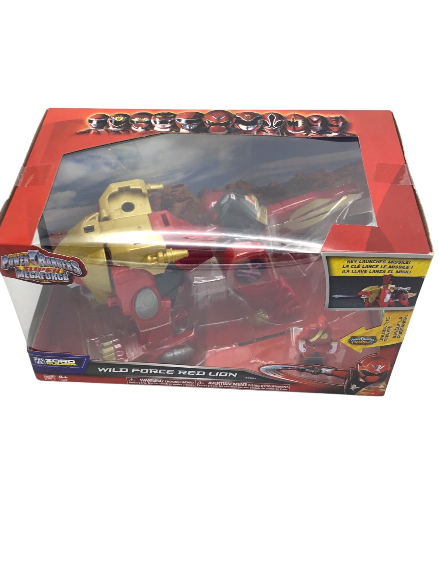 Saban's Power Rangers Super Megaforce Wild Force Red Lion