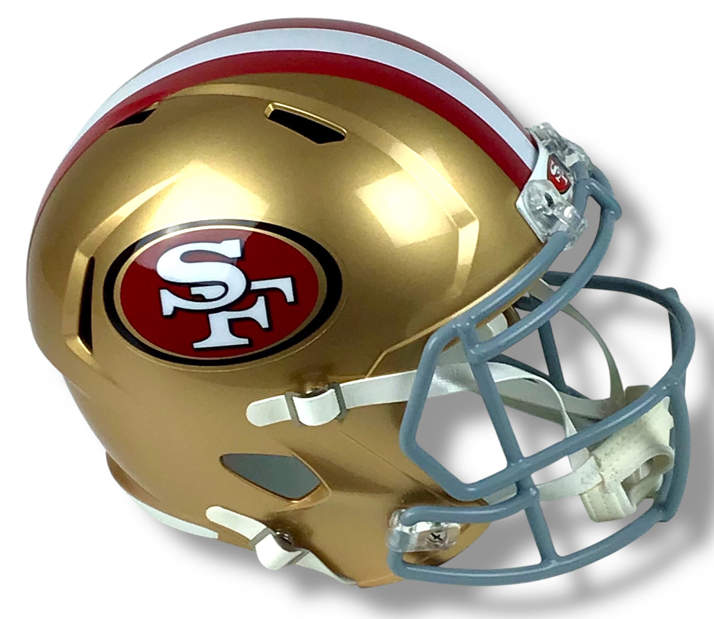 San Francisco 49ers Speed Riddell Replica Football Helmet