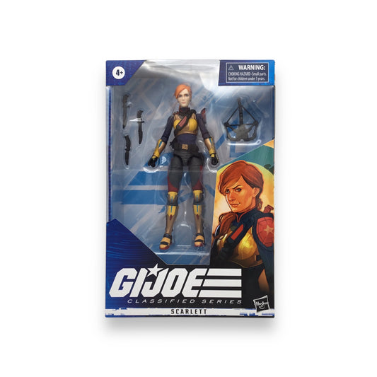 Scarlett G.I. Joe Classified Series Action Figure Hasbro New Sealed