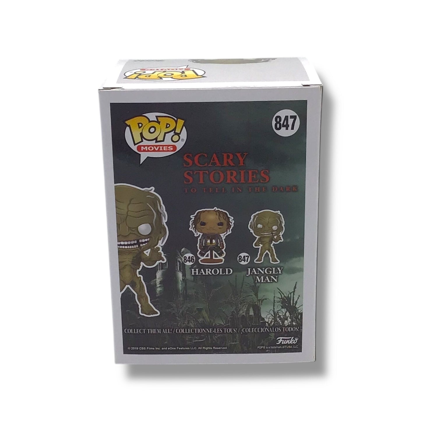 Scary Stories (#847) Jangly Man Funko POP! | Signed by Troy James (Beckett)
