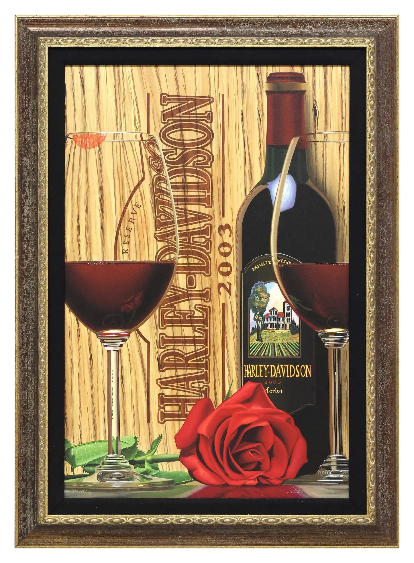 Scott Jacobs "Invitation Only" AP 102/195 LE Giclée Canvas Framed