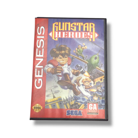 Sega Genesis - Gunstar Heroes Video Game | Sega