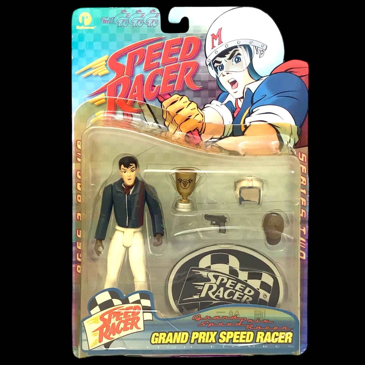 Set of Two Vintage Speed Racer Action Figures by ReSaurus