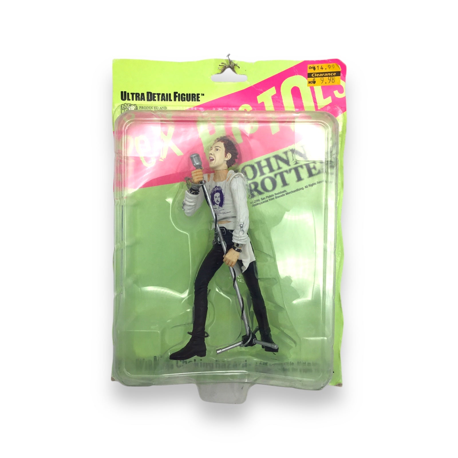 2006 Medicom Toy Ultra Detail Figure Sex Pistols 7" Johnny Rotten MOC Sealed New 2006 Medicom Toy Ultra Detail Figure Sex Pistols 7" Johnny Rotten MOC Sealed New