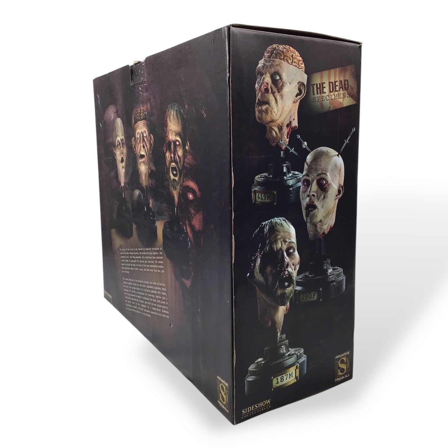 Sideshow The Dead Specimens Busts – LE #177/200 – Ultra Rare Set