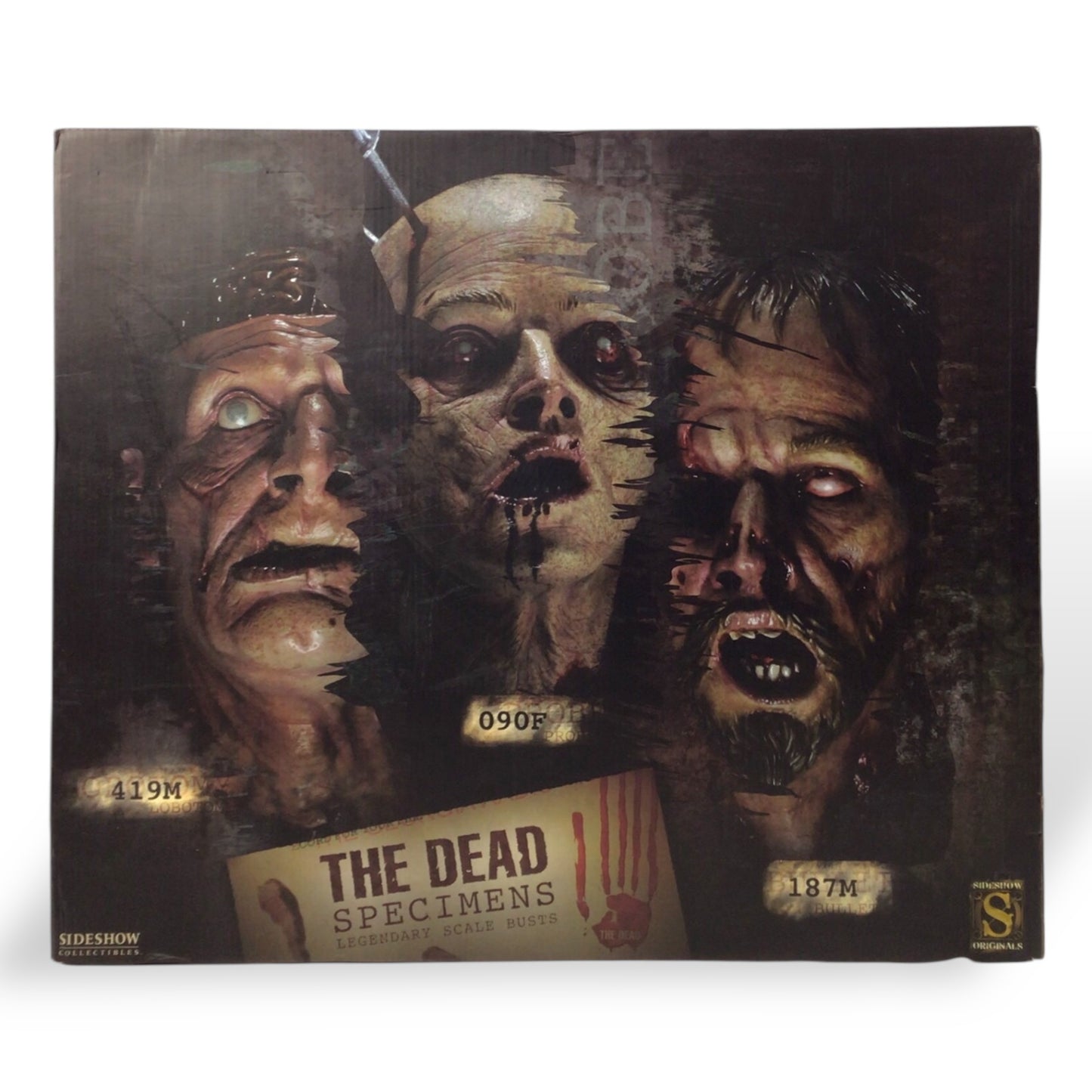 Sideshow The Dead Specimens Busts – LE #177/200 – Ultra Rare Set