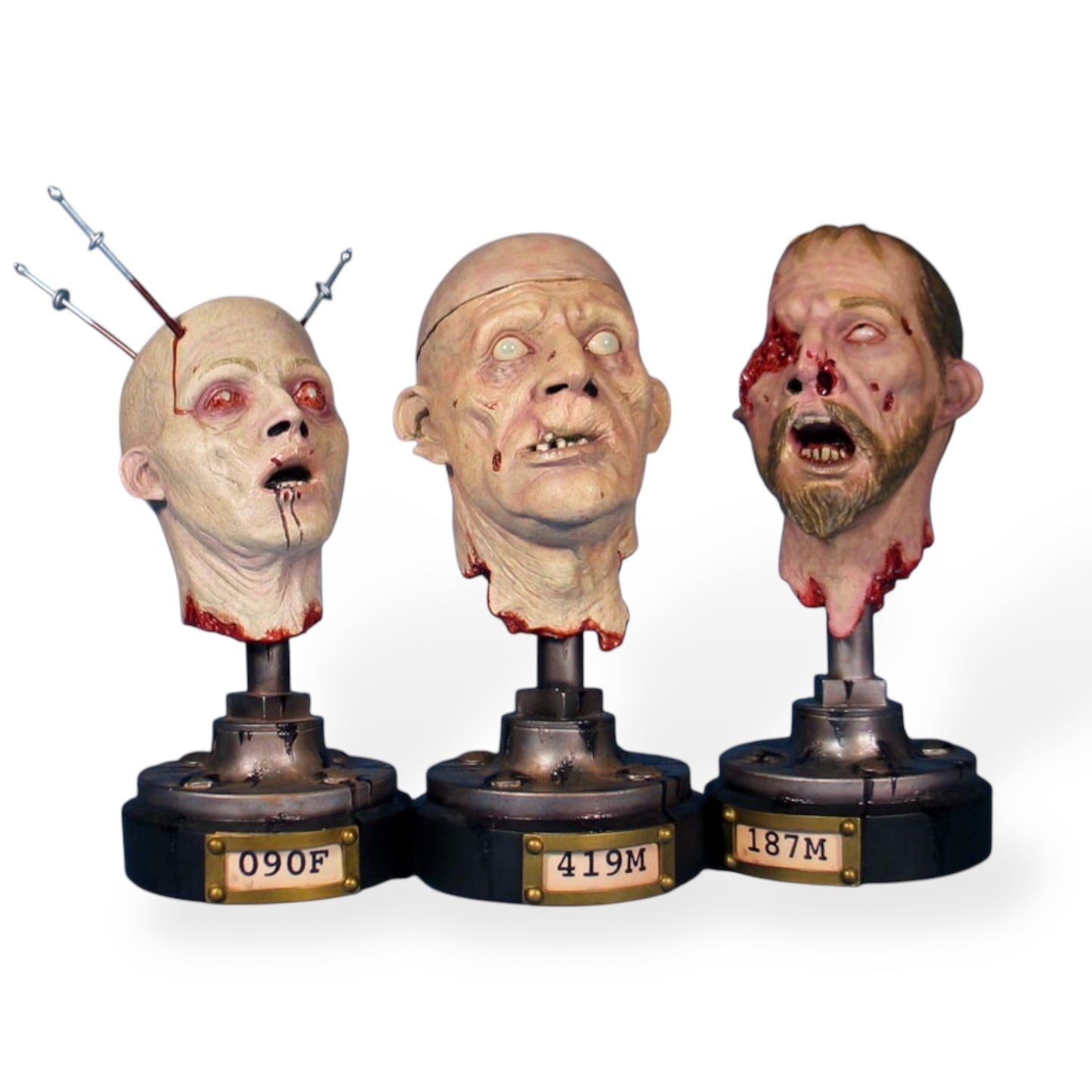 Sideshow The Dead Specimens Busts – LE #177/200 – Ultra Rare Set