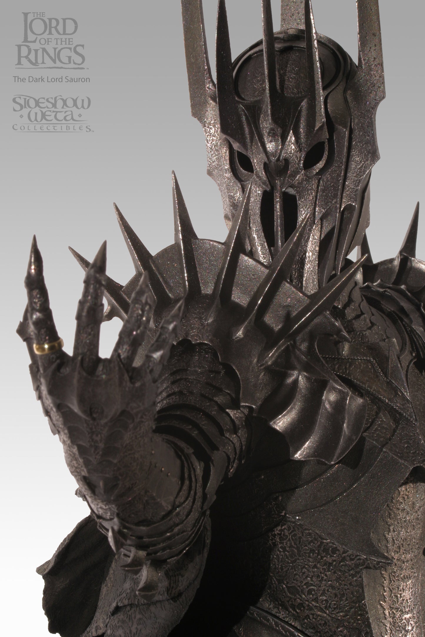 Sideshow WETA Dark Lord Sauron Statue – Lord of the Rings Fellowship of the Ring