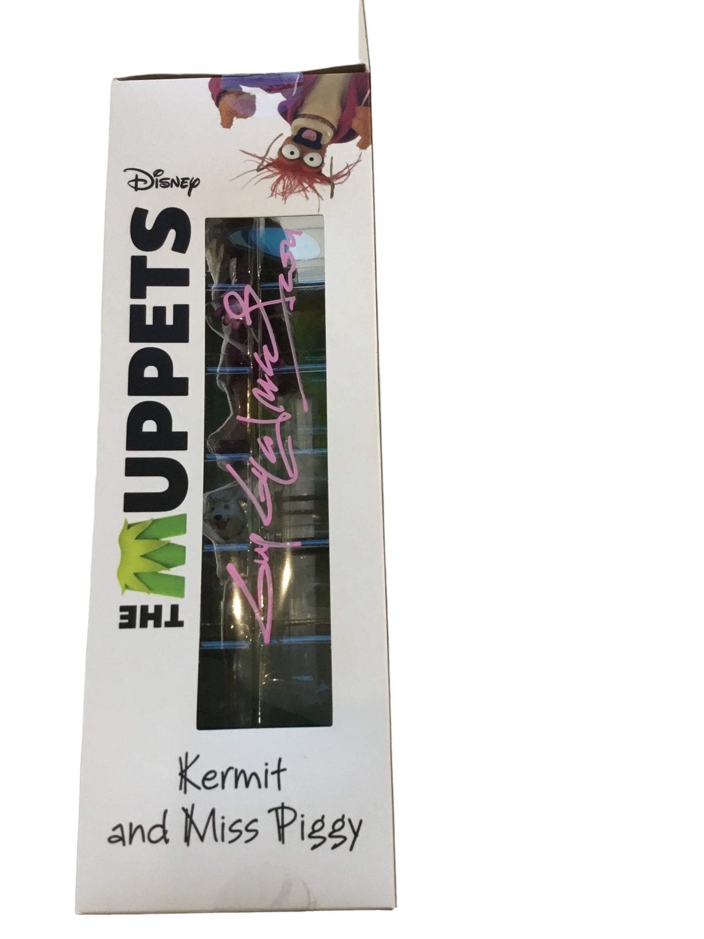 Signed Guy Gilchrist - Muppets Kermit and Miss Piggy Figure Pack