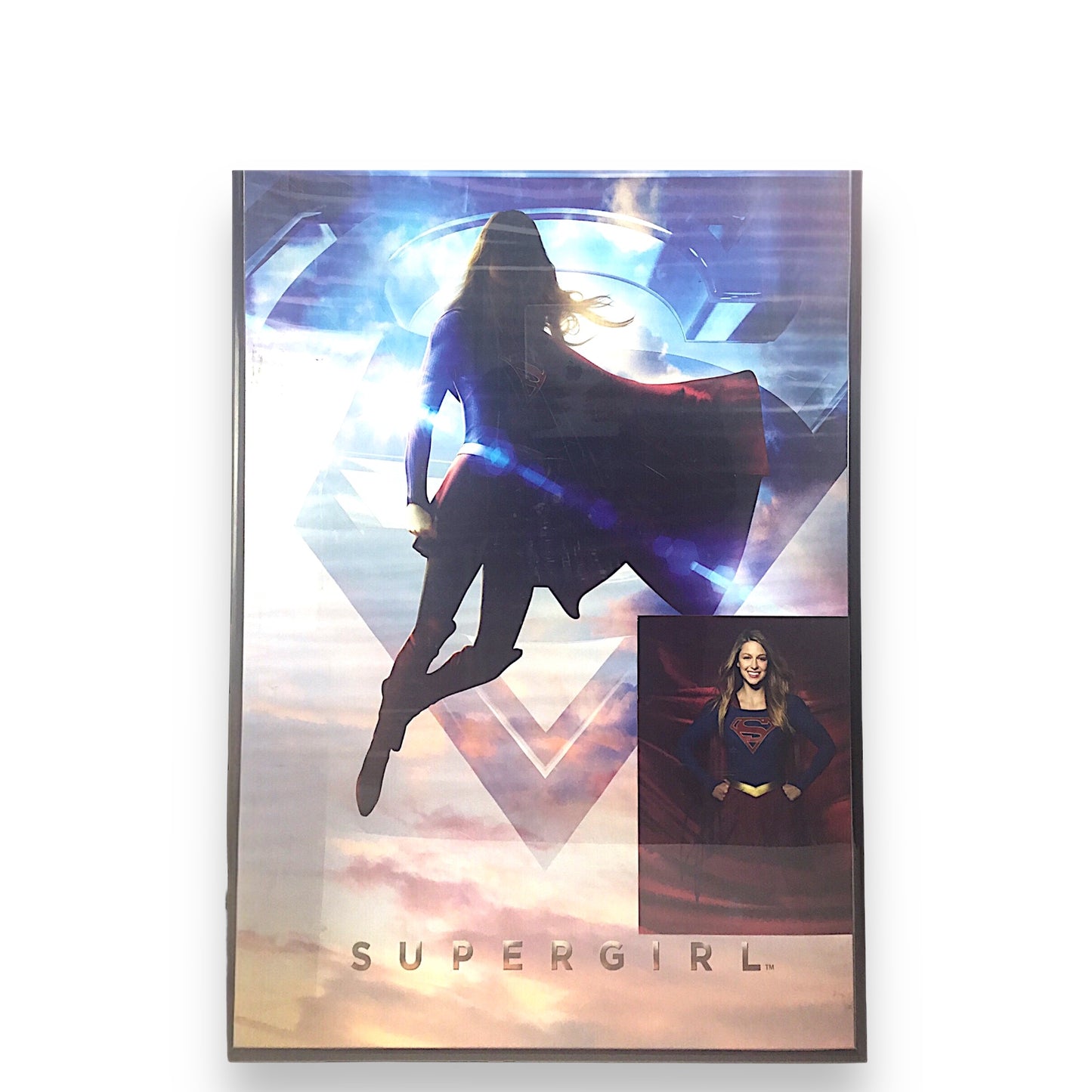Signed by Kara Danvers Supergirl Poster Framed