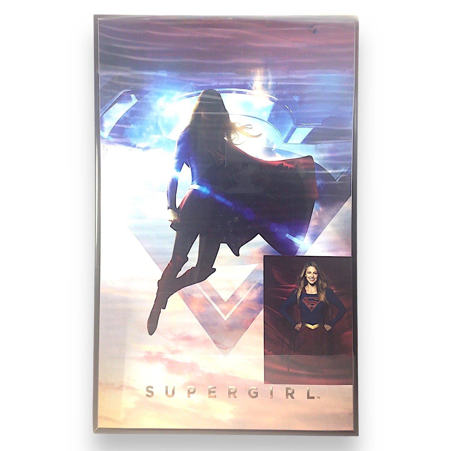 Signed by Kara Danvers Supergirl Poster Framed