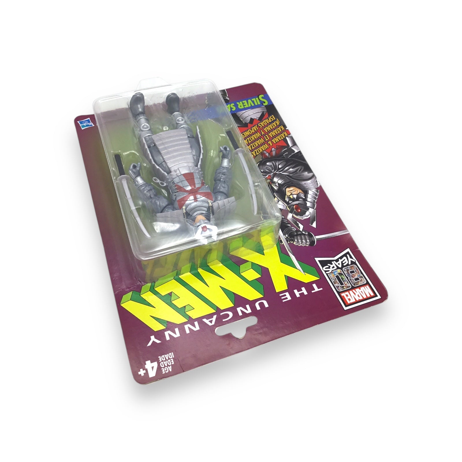 Silver Samurai Uncanny X-Men Action Figure | New on Card Hasbro Action Figure
