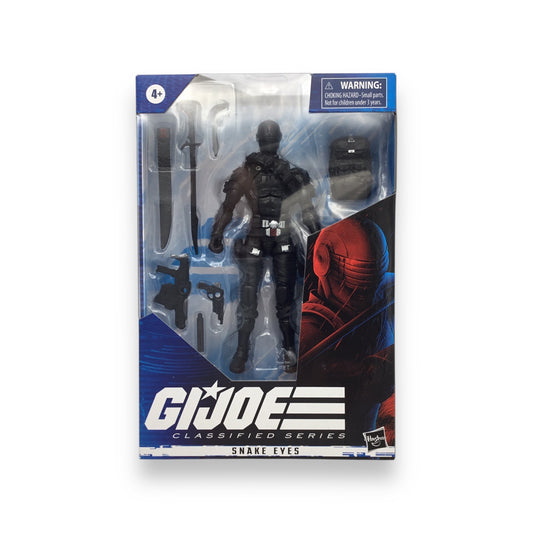 Snake Eyes G.I. Joe Classified Series Action Figure Hasbro New Sealed