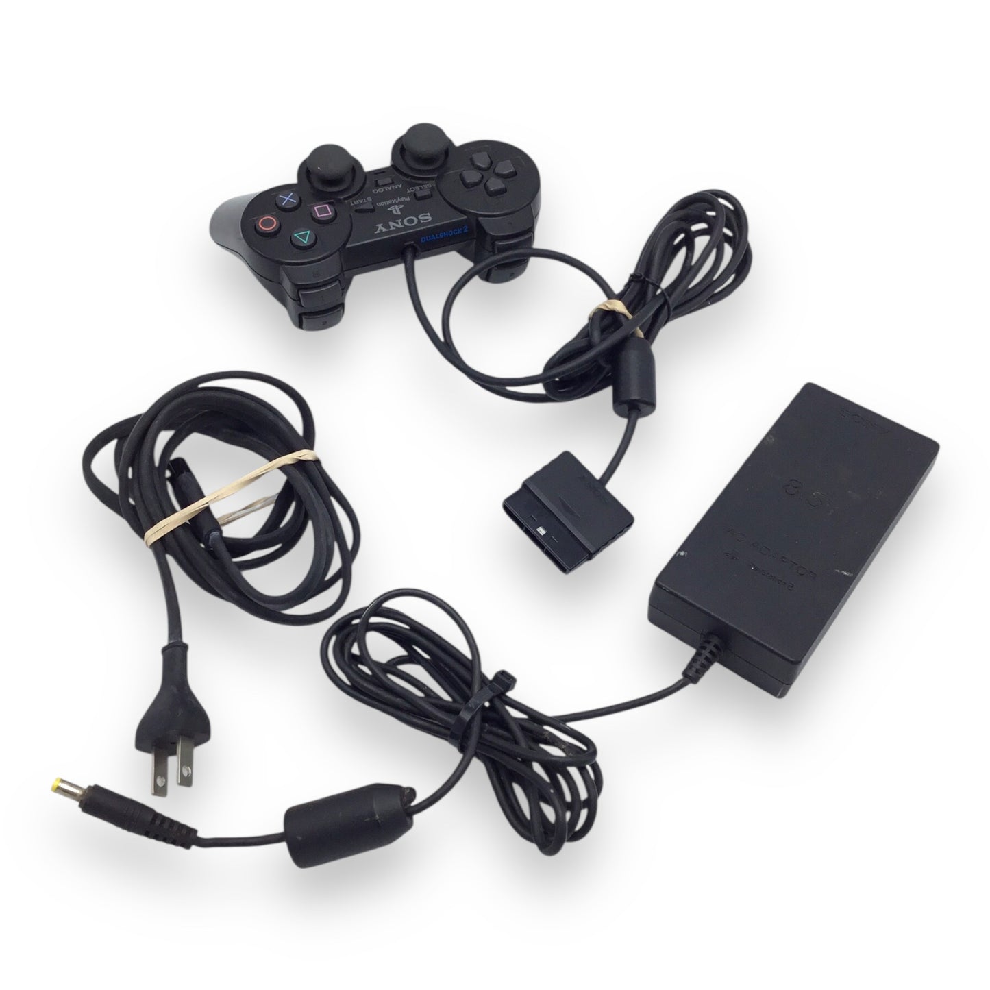 Sony PlayStation 2 Slim SCPH-70012 Console w/ Pelican Screen, Controller & Cables – Tested