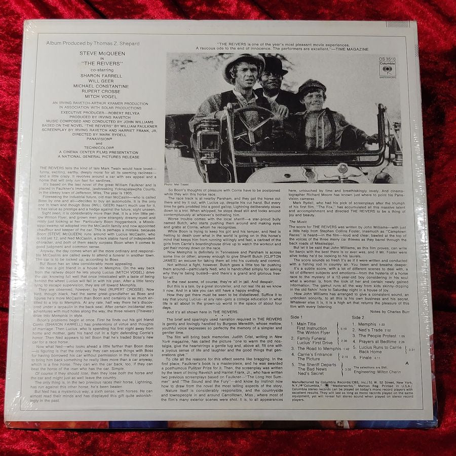 Soundtrack - The Reivers feat. Steve McQueen - OS3510