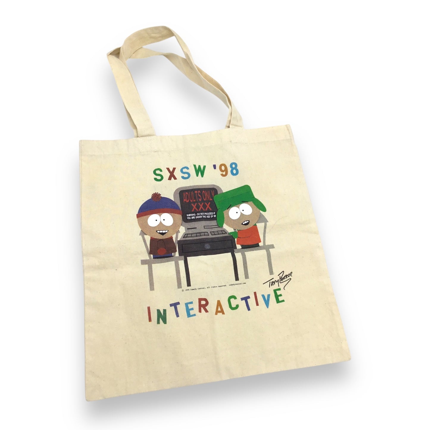 South Park South-By-Southwest 1998 Promo Tote Bag