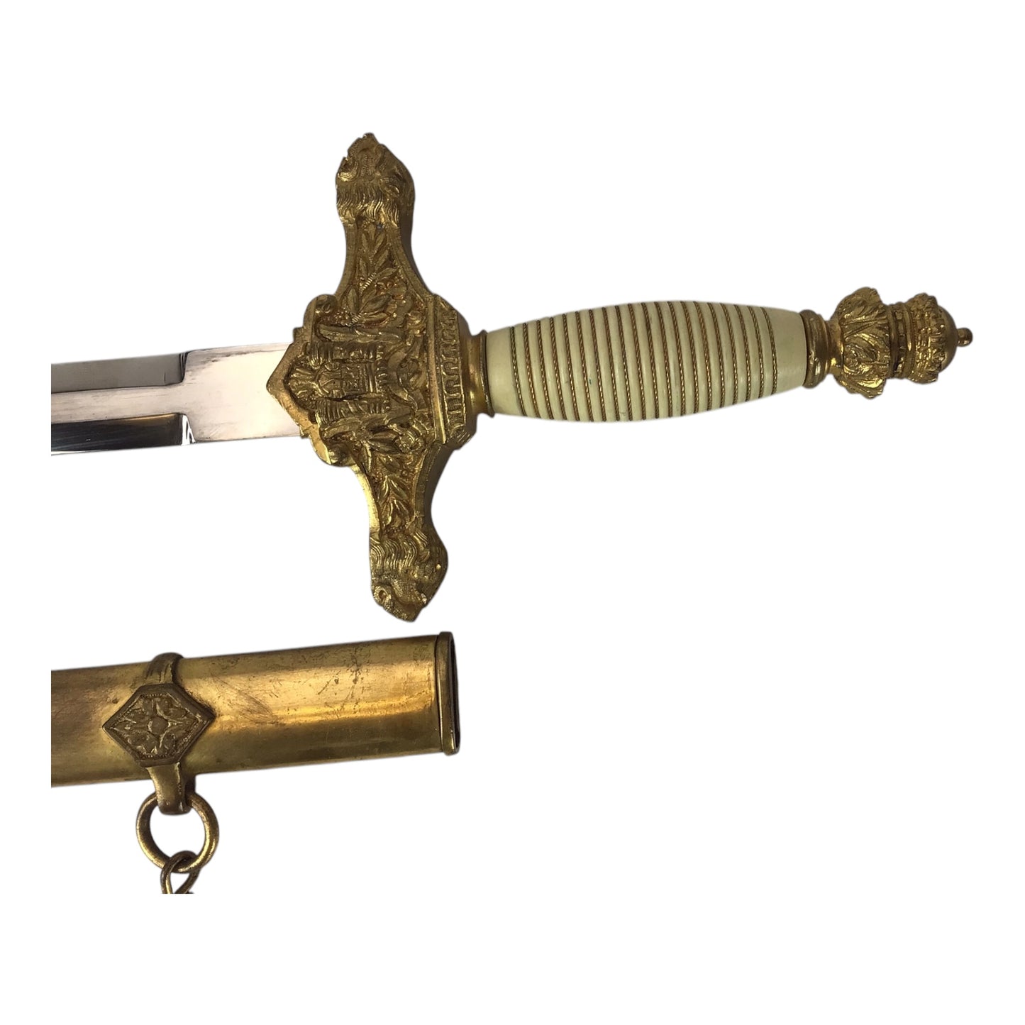 Spanish WW2 Military Academy Officer Cadet Dagger Model 1940 w/ Sheath