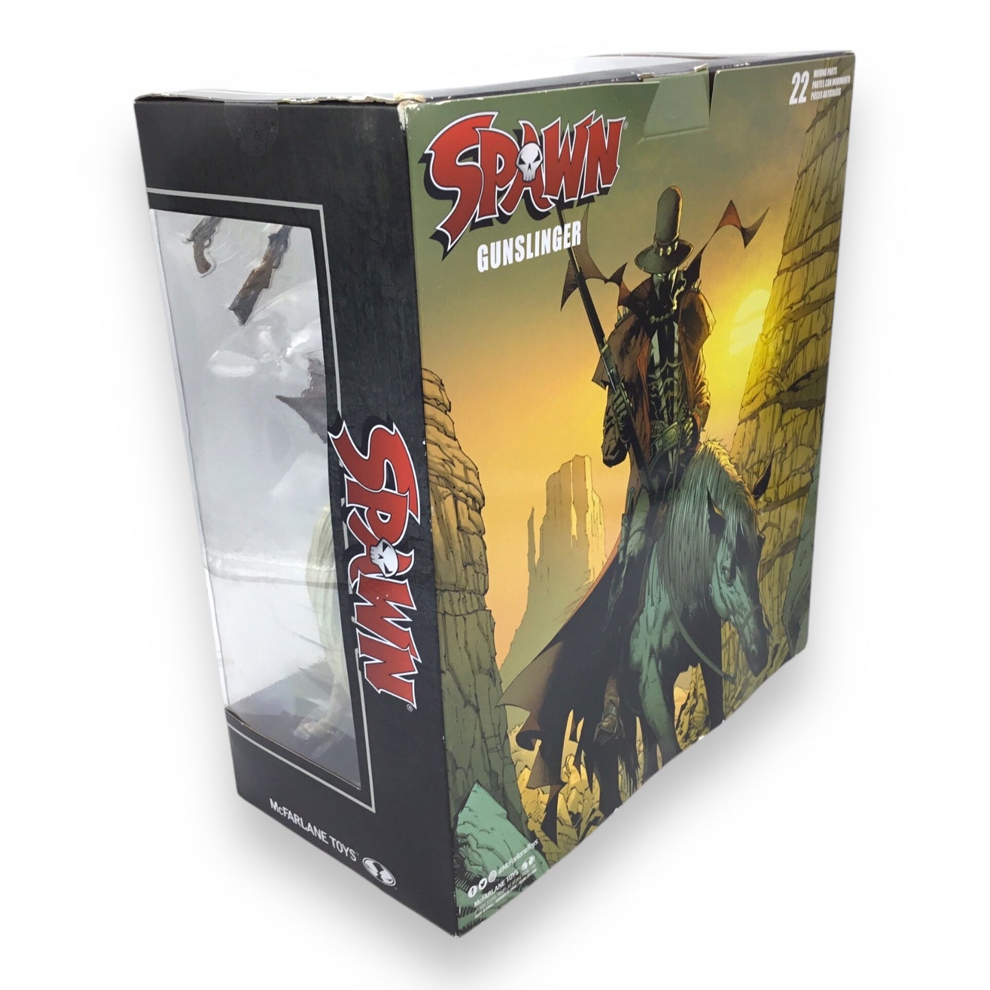 Spawn Gunslinger 7" Action Figure, McFarlane Toys Designer Edition | Sealed in Box