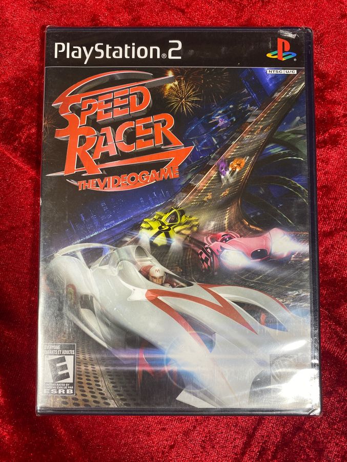 Speed Racer The Video Game PS2 Playstation 2 Sony WB Warner