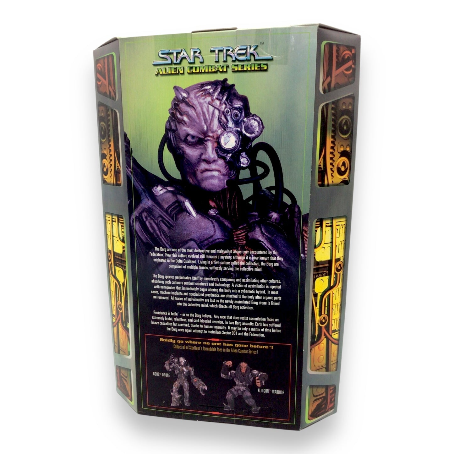 Star Trek Alien Combat Series Borg Drone Action Figure