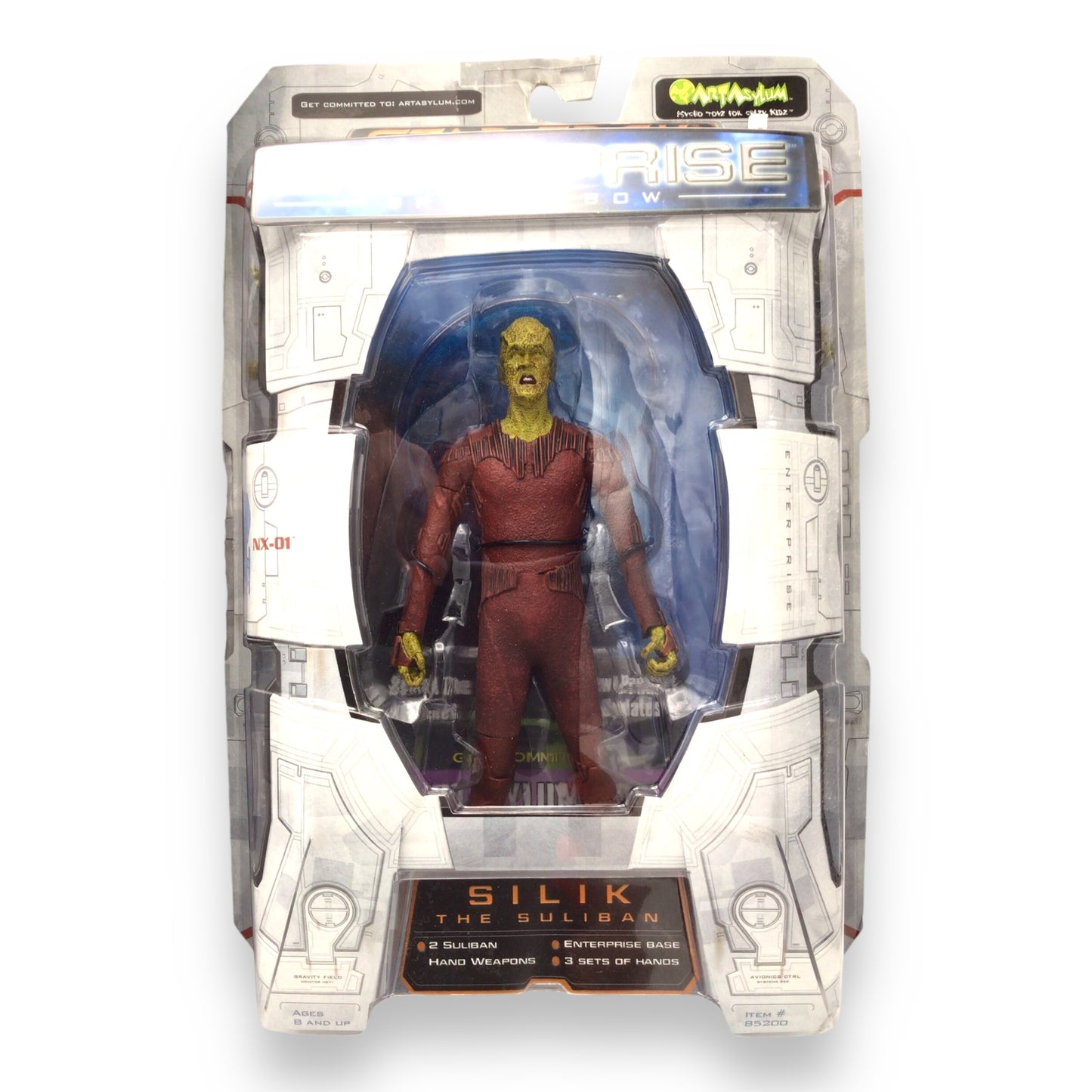 Star Trek Enterprise Broken Bow Action Figures, Lot of 4