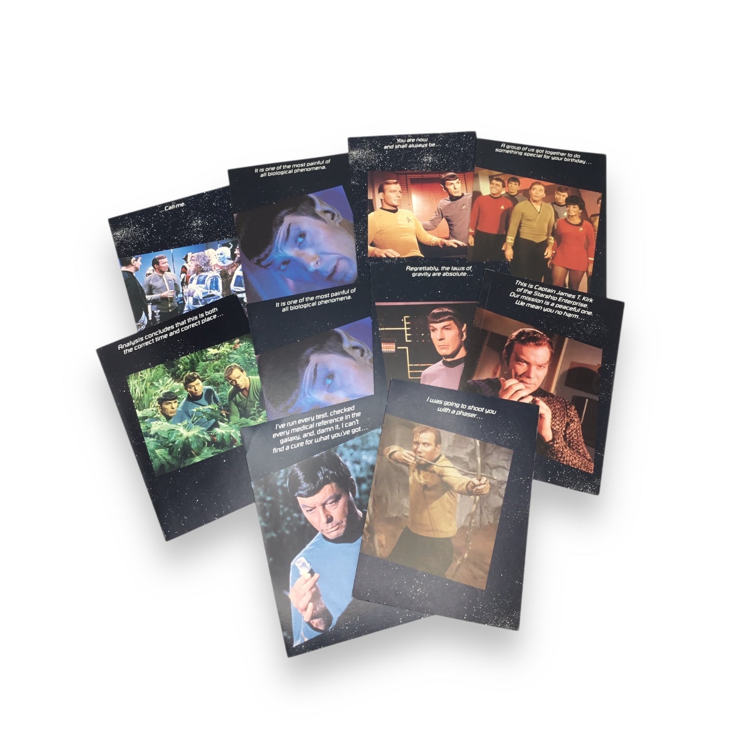 Star Trek Greeting Cards Set of 26 California Dreamers 1987
