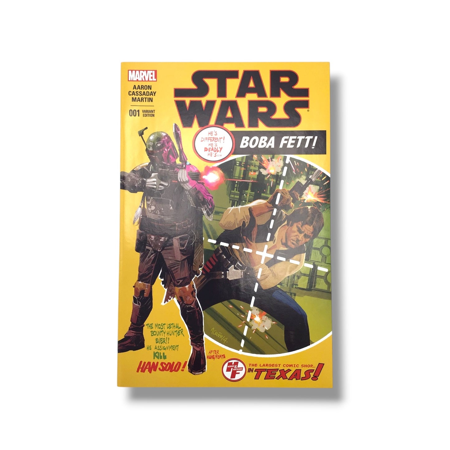 Star Wars #001 (2015) Heroes & Fantasies Variant Cover Comic Book | Marvel