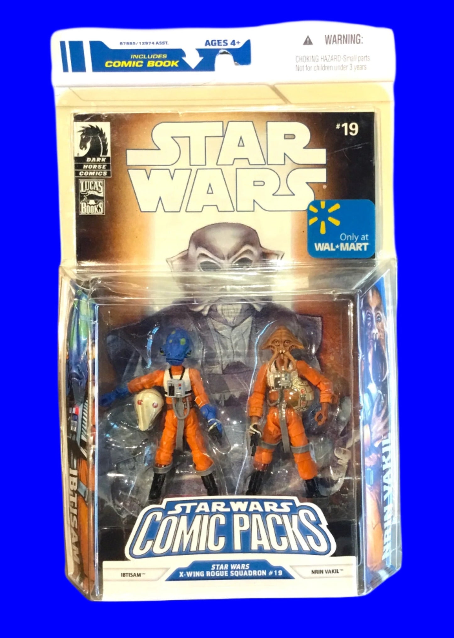 Star Wars Comic Packs #19 Ibtisam & Nrin Vakil Pilots X-Wing Rogue Squadron Dark