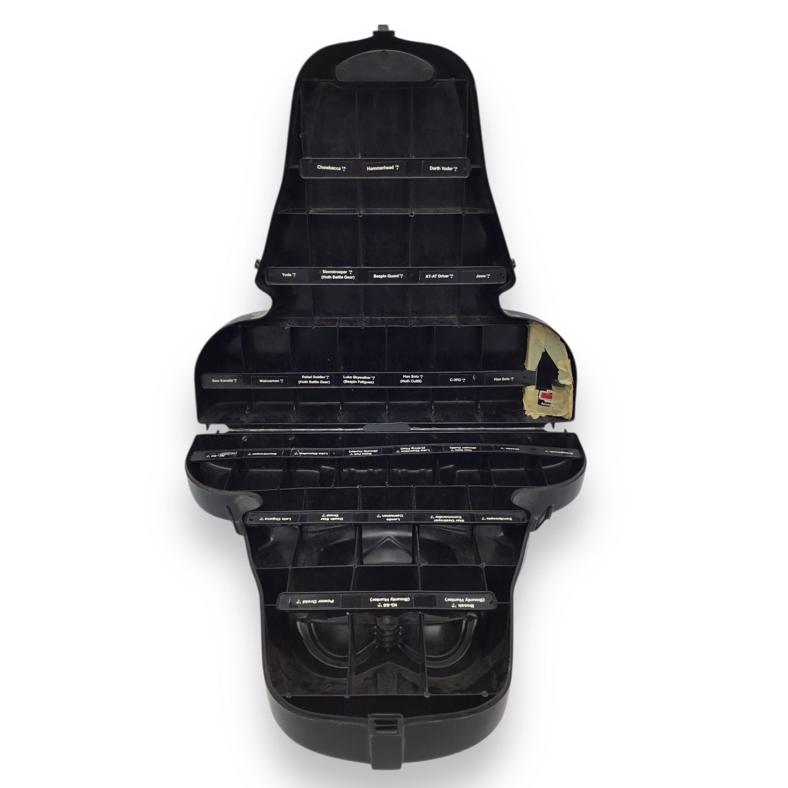 Star Wars Darth Vader Action Figure Carrying Case Kenner 3.75" Figures