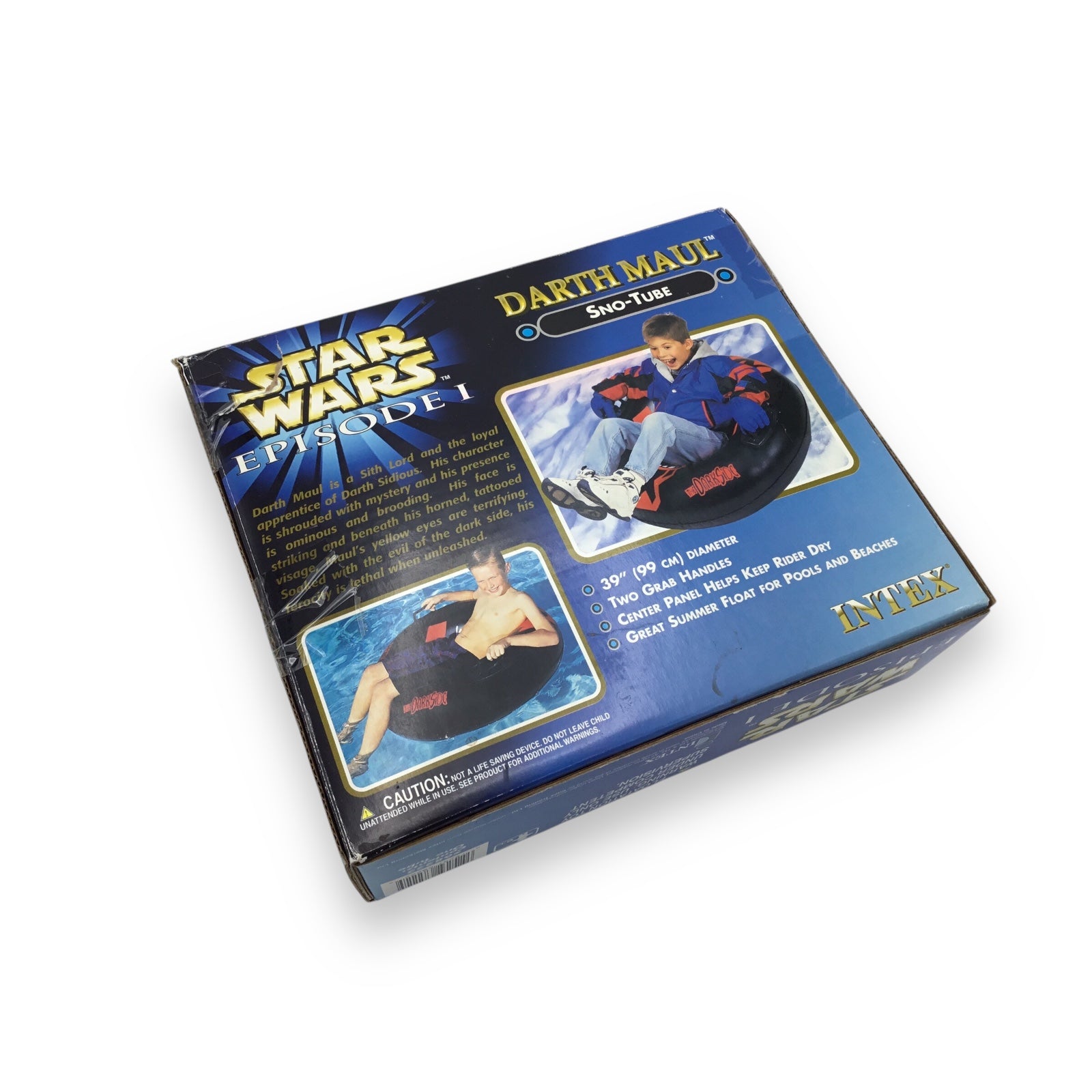 Star Wars Episode I Darth Maul Sno-Tube Inner Tube Intex Sealed in Box