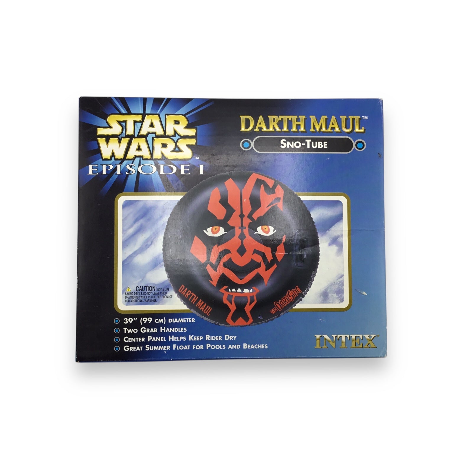 Star Wars Episode I Darth Maul Sno-Tube Inner Tube Intex Sealed in Box