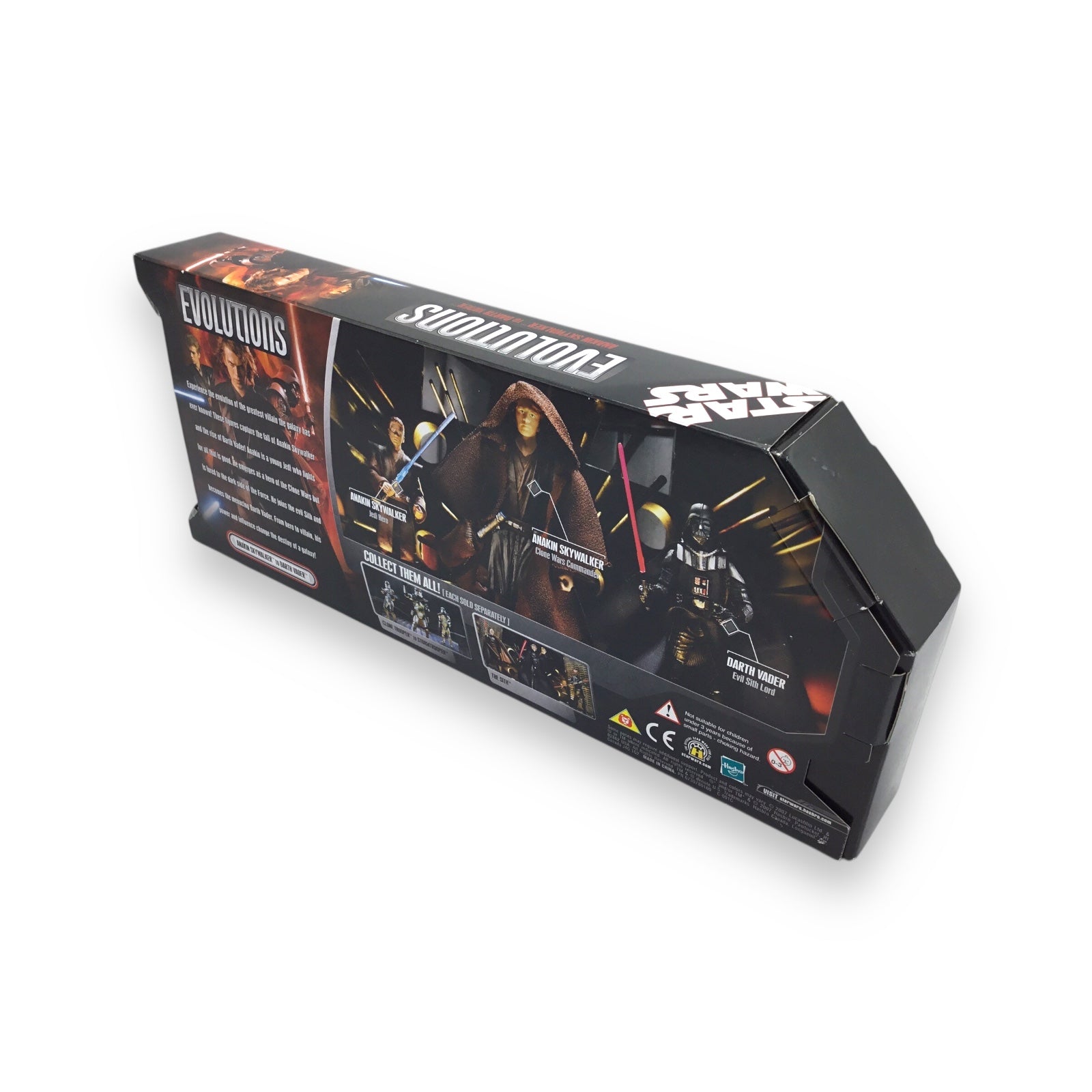 Star Wars Evolutions Anakin Skywalker to Darth Vader Sealed Action Figure Set