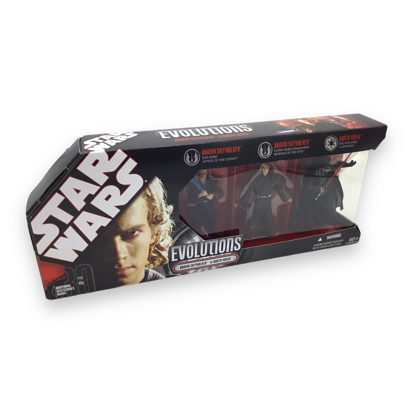 Star Wars Evolutions Anakin Skywalker to Darth Vader Sealed Action Figure Set