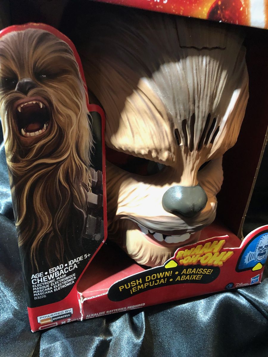 Star Wars Force Awakens Chewbacca Electronic Mask