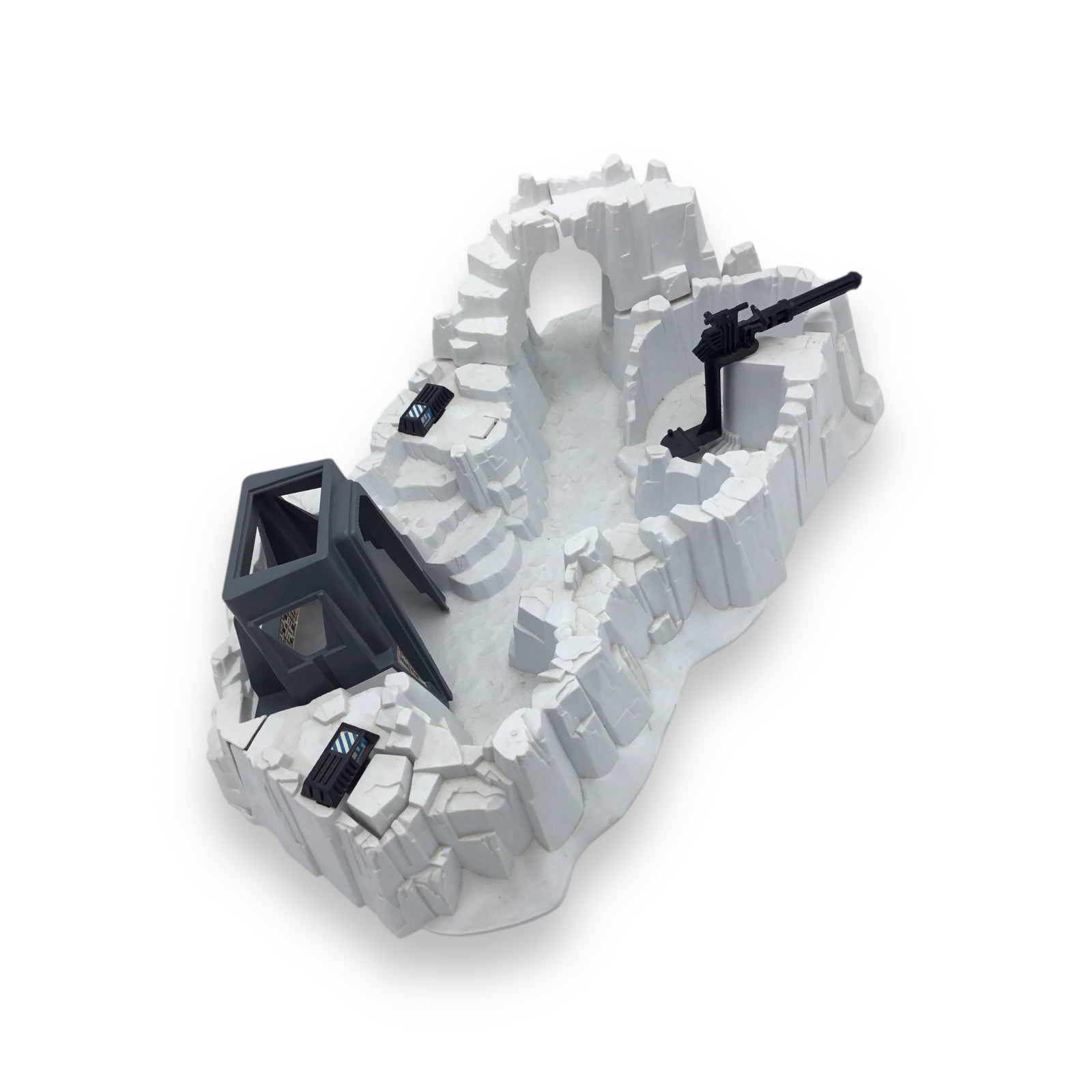 Star Wars Hoth Imperial Attack Base Playset Kenner for 3.75" Figures Mostly Complete