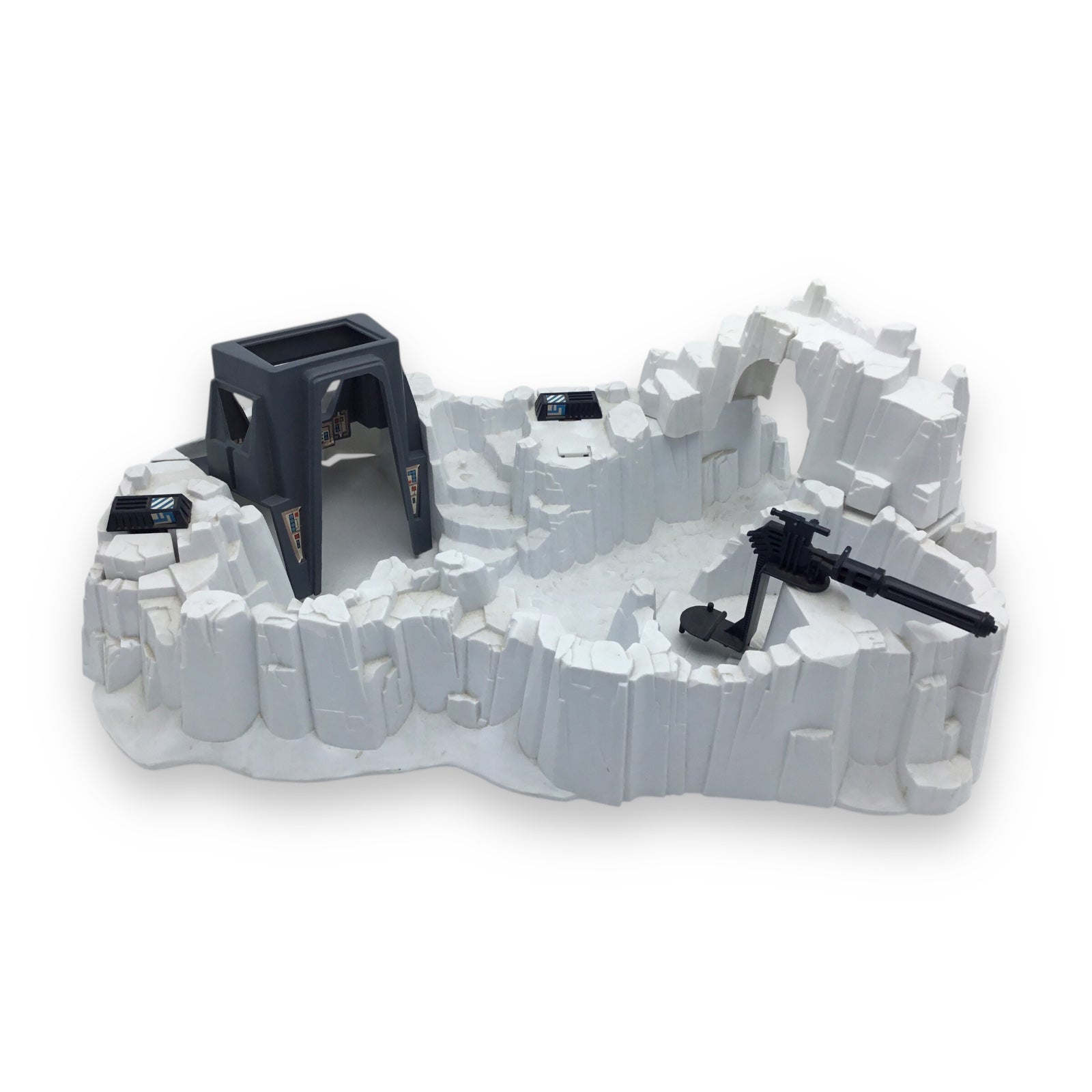 Star Wars Hoth Imperial Attack Base Playset Kenner for 3.75" Figures Mostly Complete