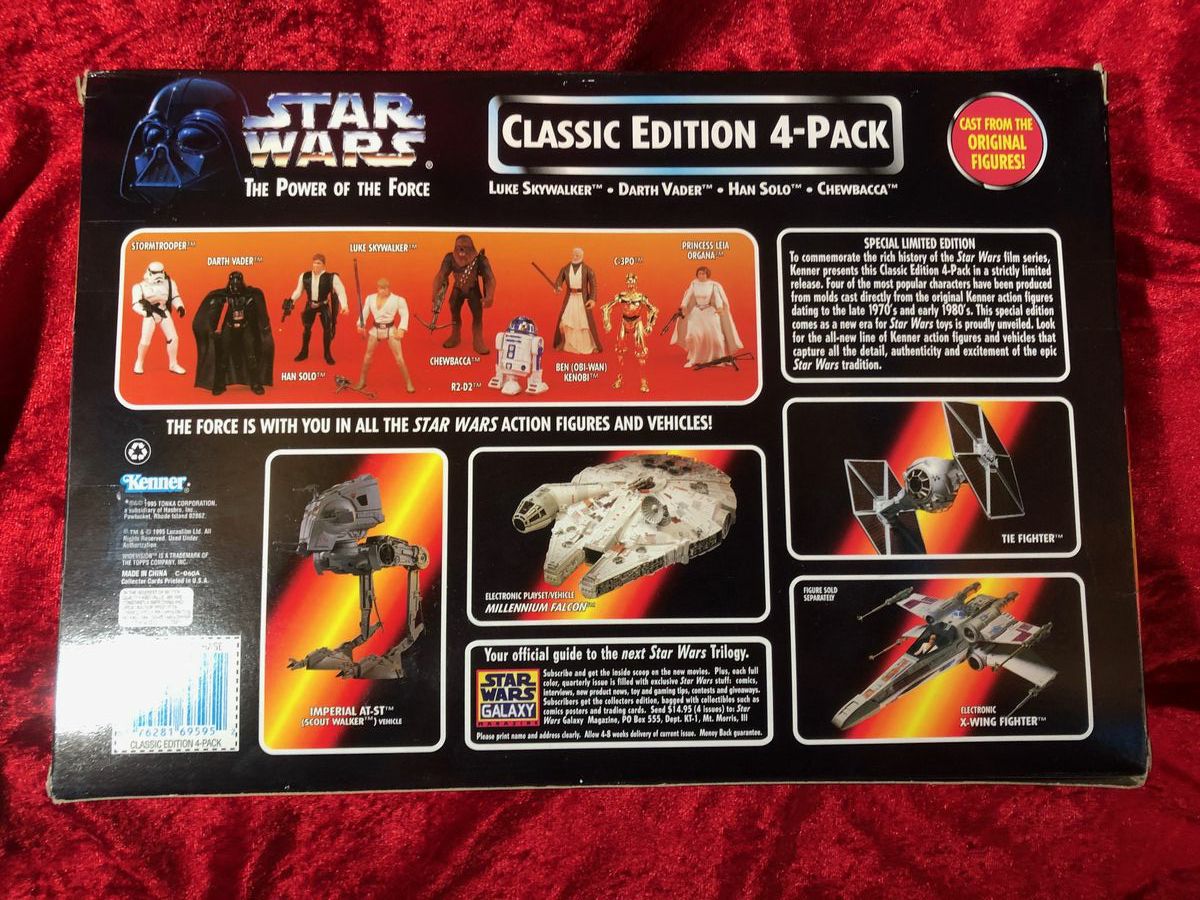 Star Wars- Power of the Force Classic 4-Pack Action Figures