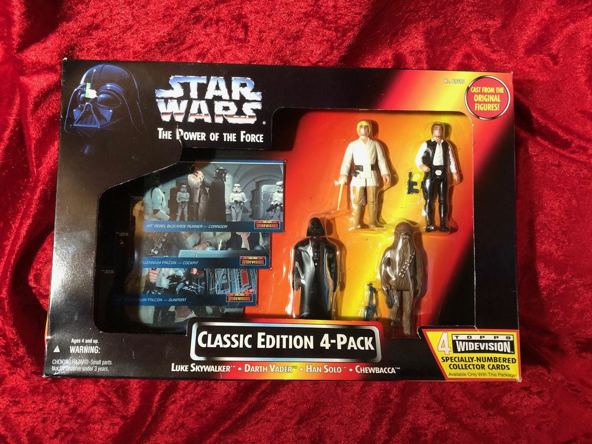 4 figurines Star Wars Classic pas cher 