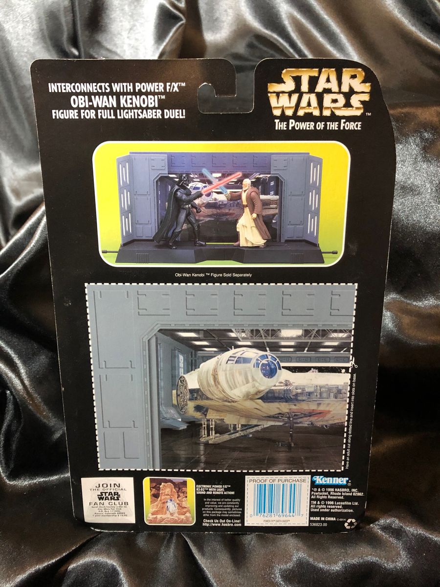 Star Wars- Power of the Force Darth Vader w/ Orange Lightsaber