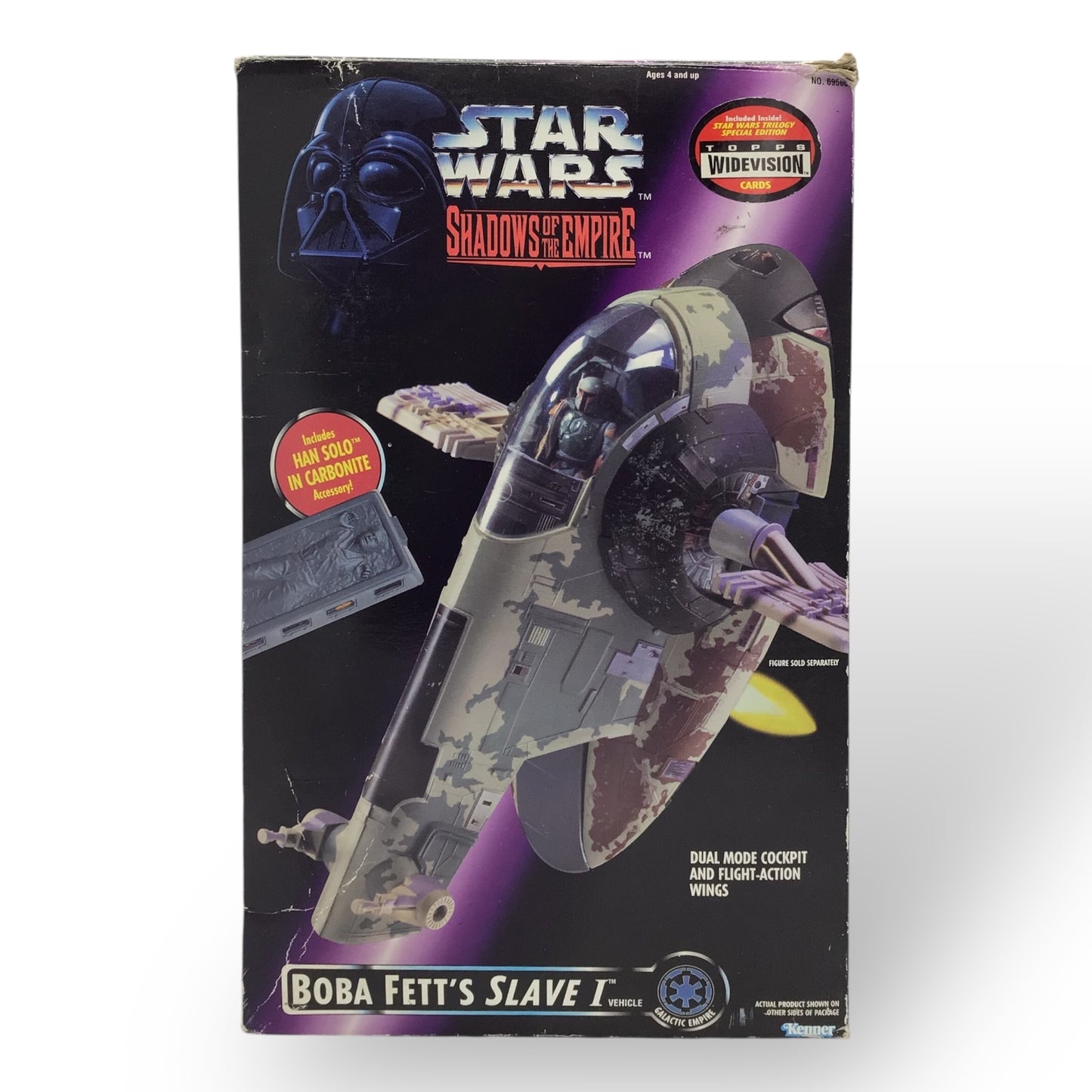 Star Wars Shadows of the Empire Boba Fett's Slave I Vehicle – 1996, Open Box