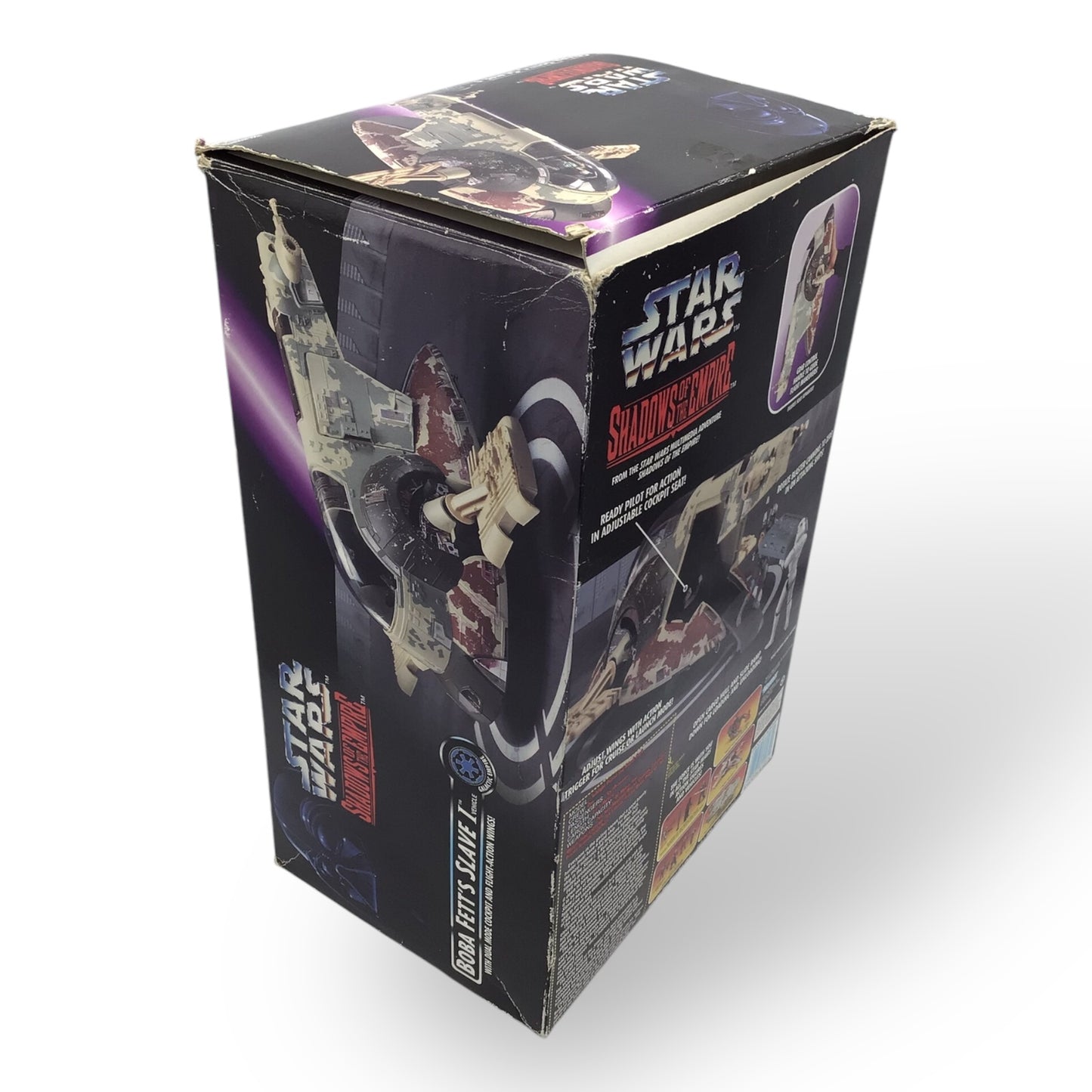 Star Wars Shadows of the Empire Boba Fett's Slave I Vehicle – 1996, Open Box