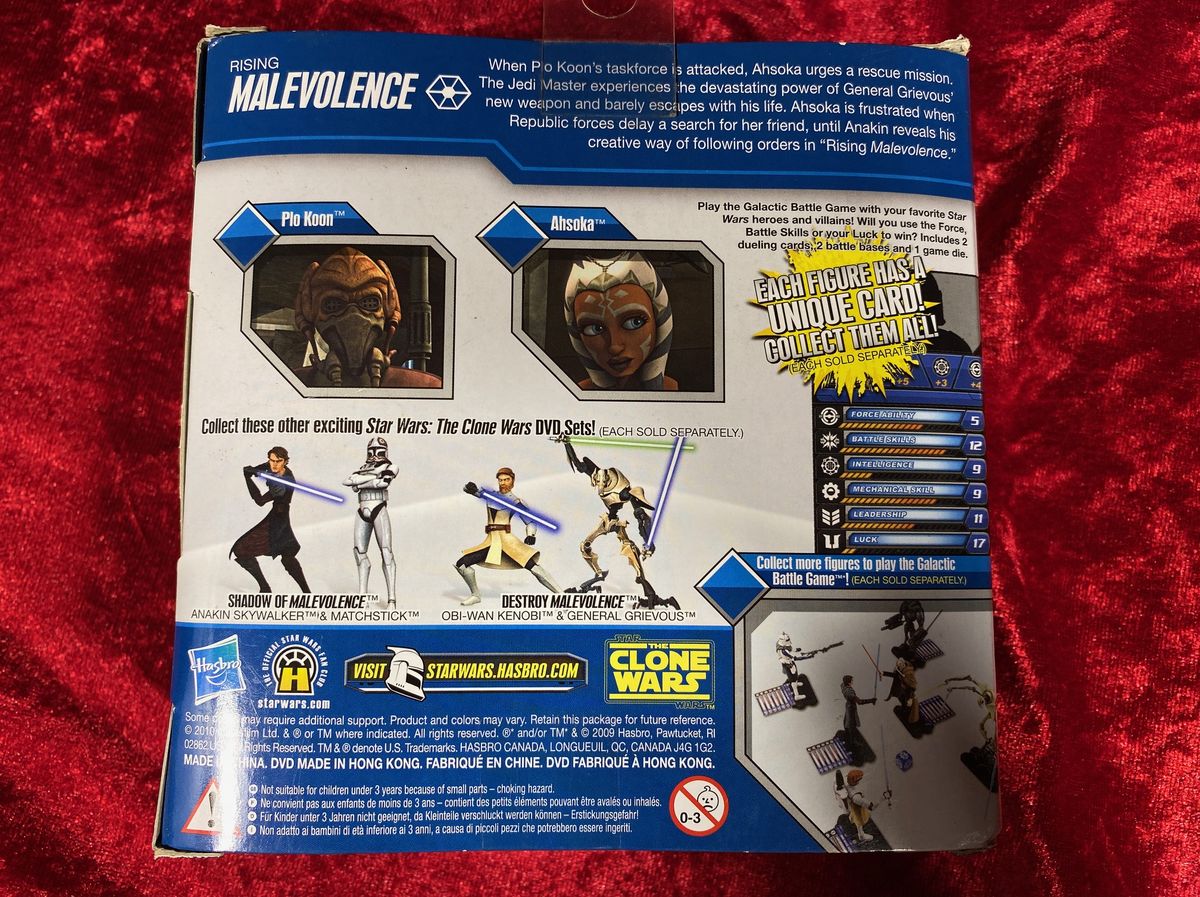 Star Wars The Clone Wars Plo Koon & Ahsoka Action Figure Set