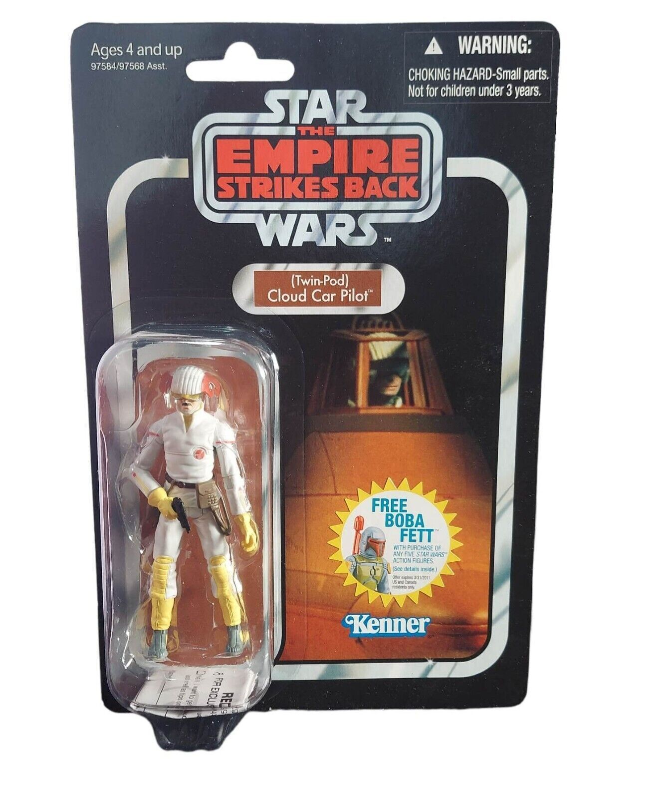 Star Wars The Vintage Collection (Twin-Pod) Cloud Car Pilot VC11 Hasbro 2011