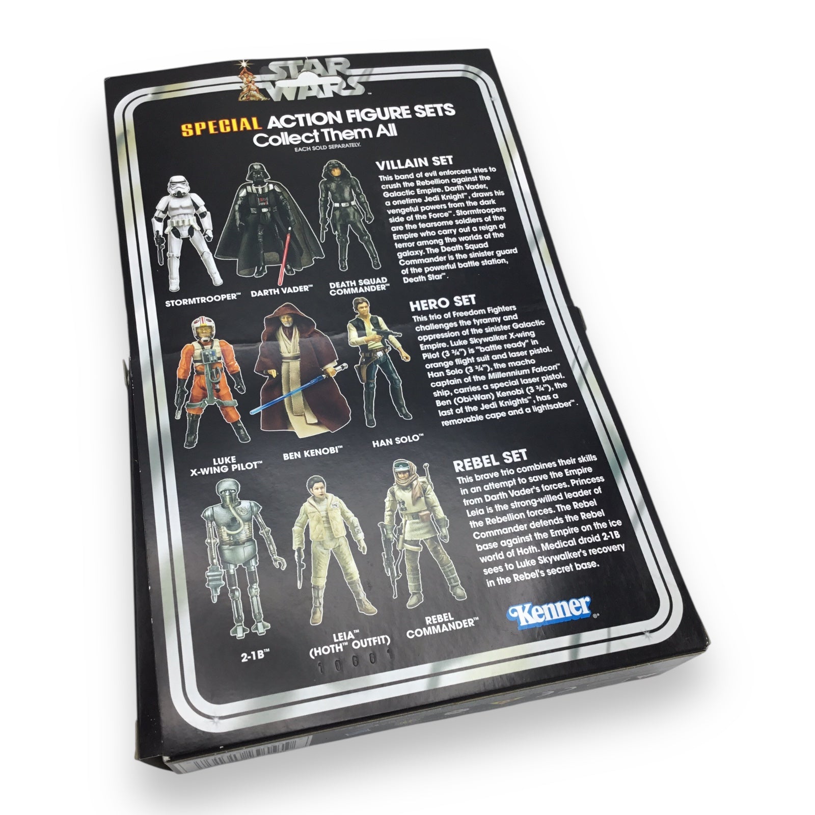 Star Wars Villain Set (Darth Vader, Stormtrooper, Death Squad Commander) Target Exclusive